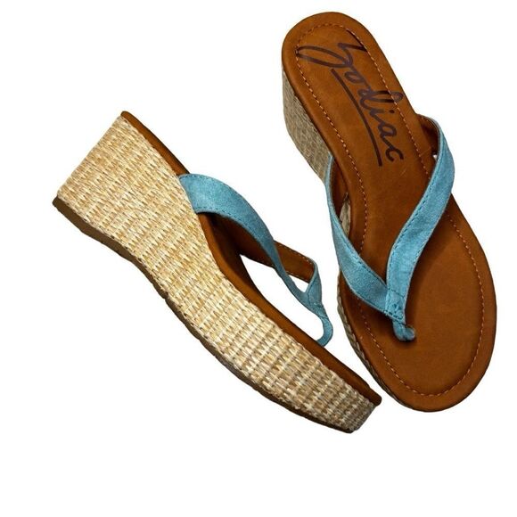 NWOT ZODIAC Rio wedge sandals size 8.5 - Picture 4 of 6